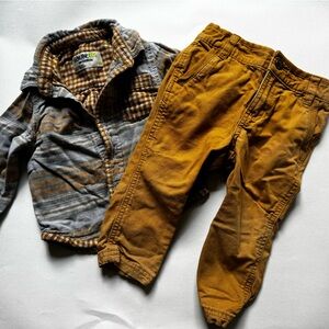 OshKosh B'gosh Yellow Jeans Vibrant Durable Bottoms